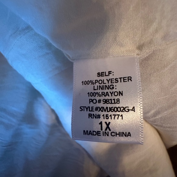 NWT Gilli Beige/Cream Sherpa Jacket, Size 1X - Picture 12 of 14